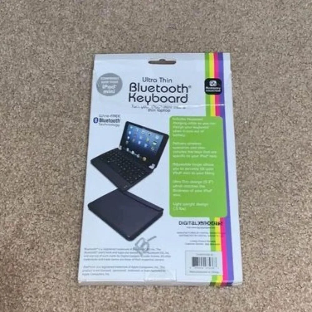 Bluetooth Keyboard for iPad Mini Blue